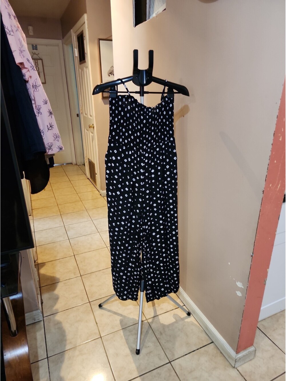 Ann Taylor LOFT Women Black Jumpsuit L